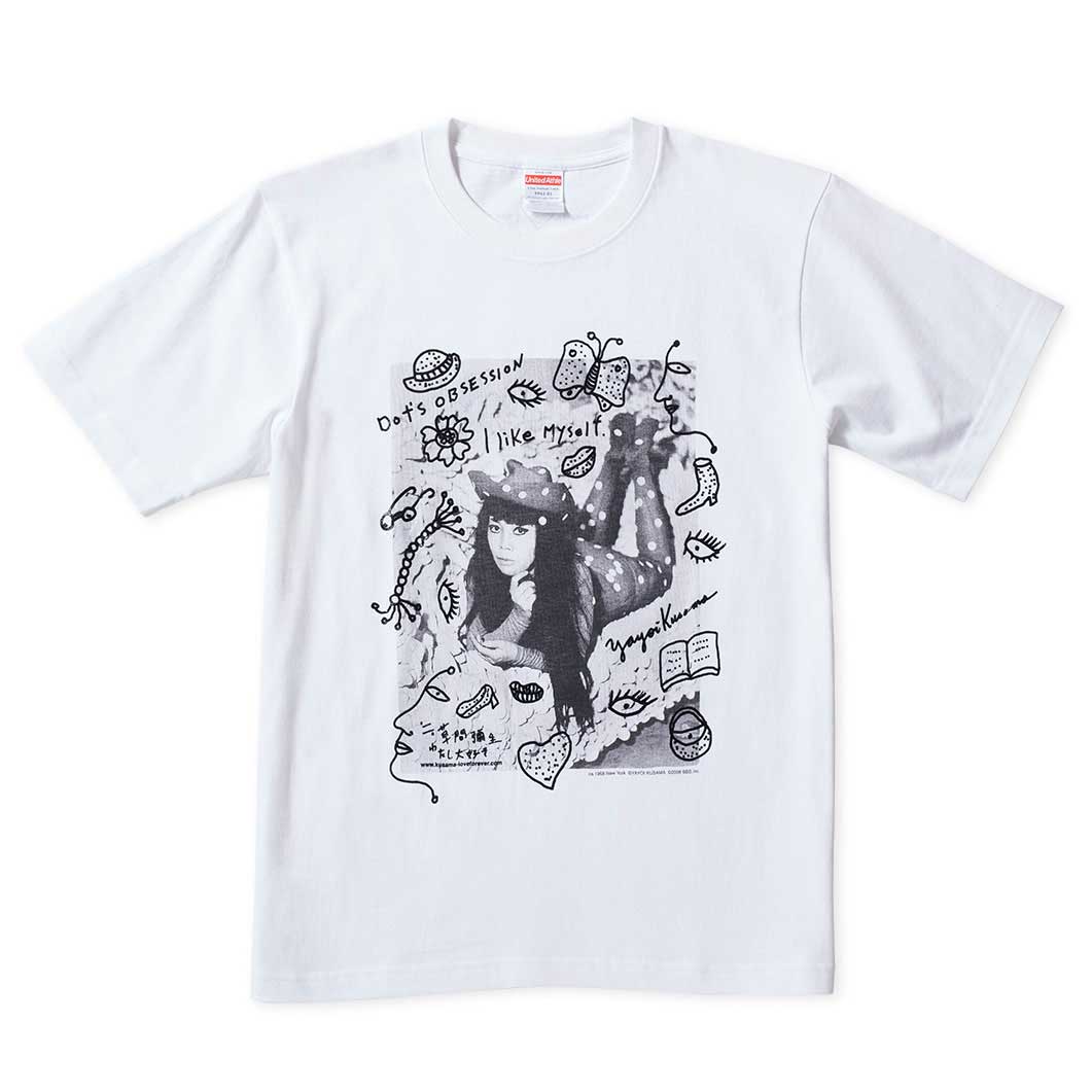 ＜MoMA＞ 草間彌生:Tシャツ I like myself S