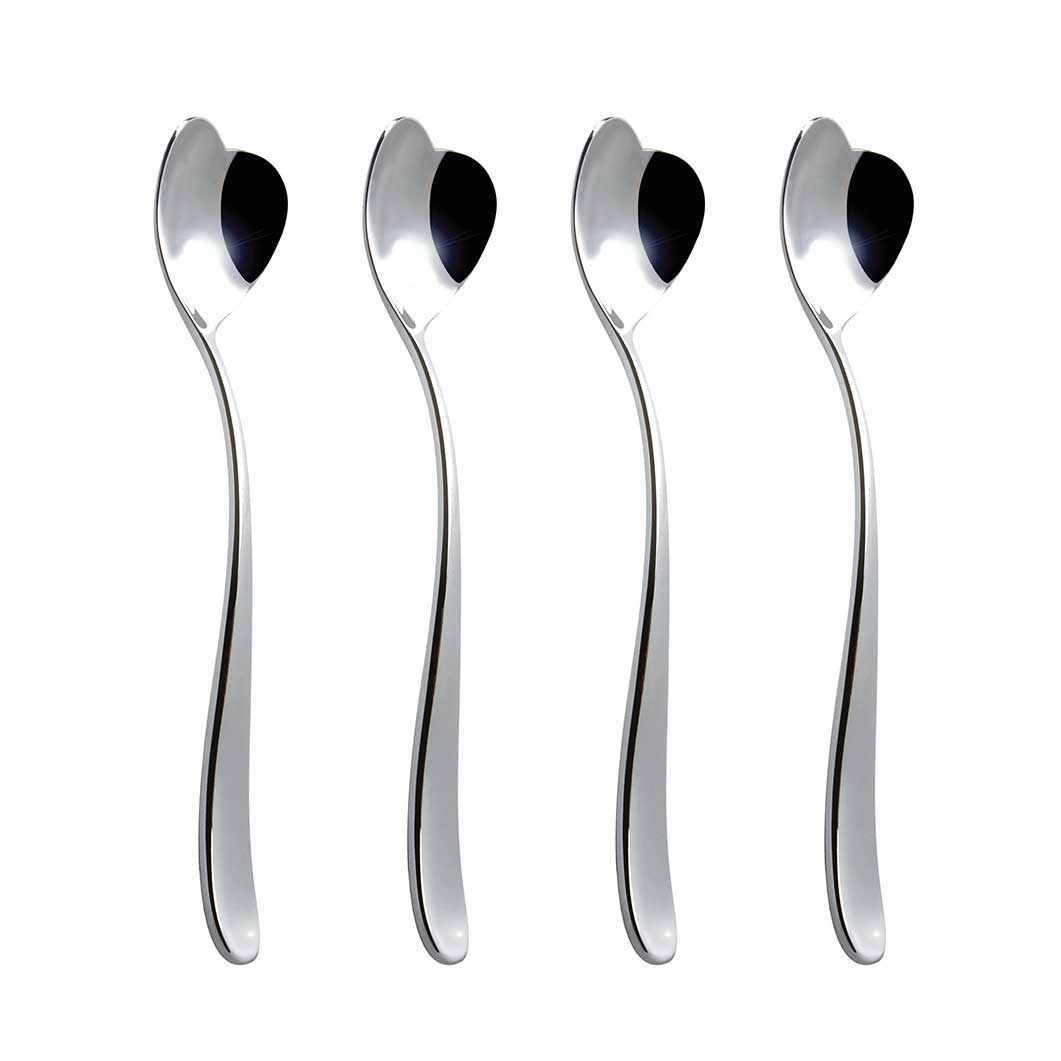 ＜MoMA＞ ALESSI 'ビッグラブ' ハートスプーン 4本セット画像