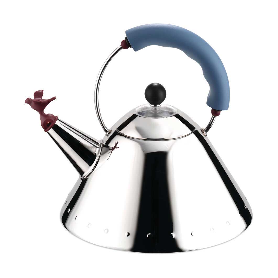 ＜MoMA＞ ALESSI マイケル・グレイブス バードケトル ライトブルー画像