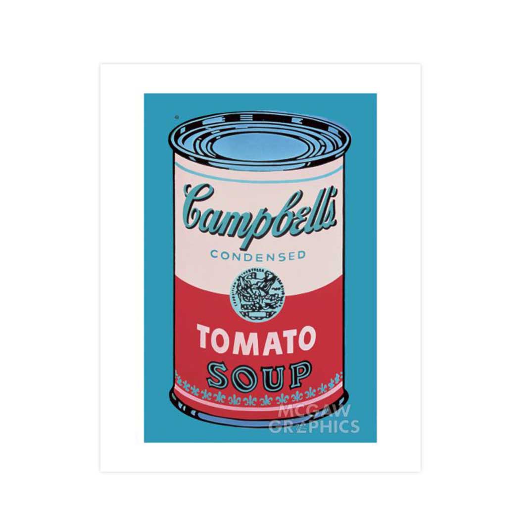 ＜MoMA＞ ウォーホル:Campbell's Soup Can (Pink & Red) ポスター画像