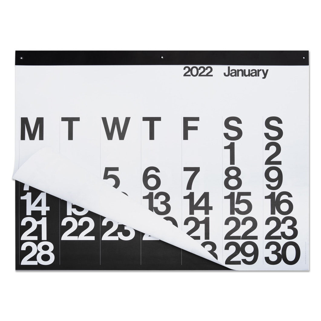 Stendig オーバーサイズ カレンダー 2022