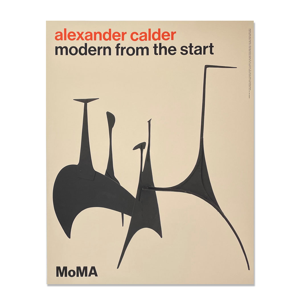 ＜MoMA＞ アレクサンダー・カルダー Modern from the Start ロールポスター