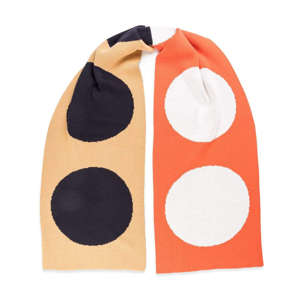  VERLOOP Flip Dot スカーフ Camel Poppy