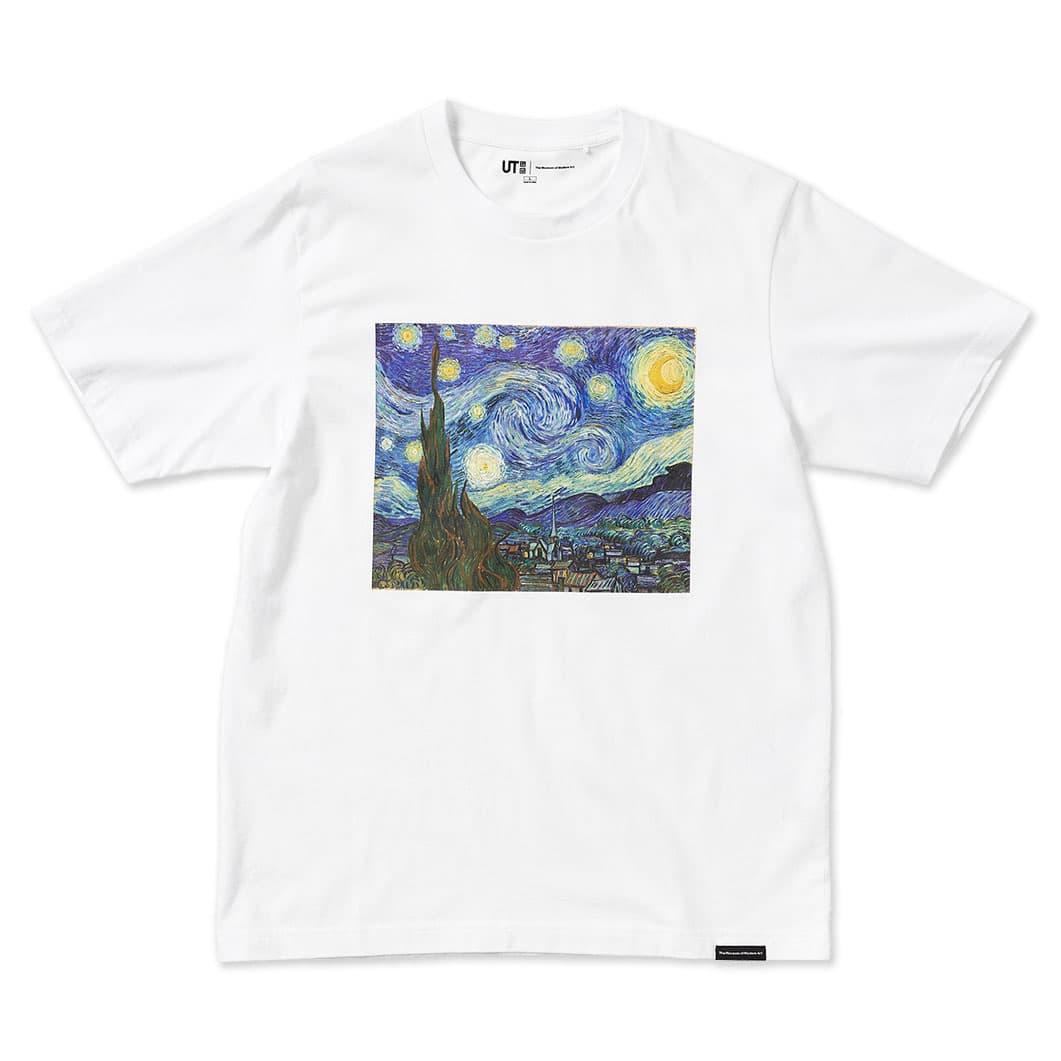  MoMA アート・アイコンズ グラフィックTシャツ VINCENT VAN GOGH L