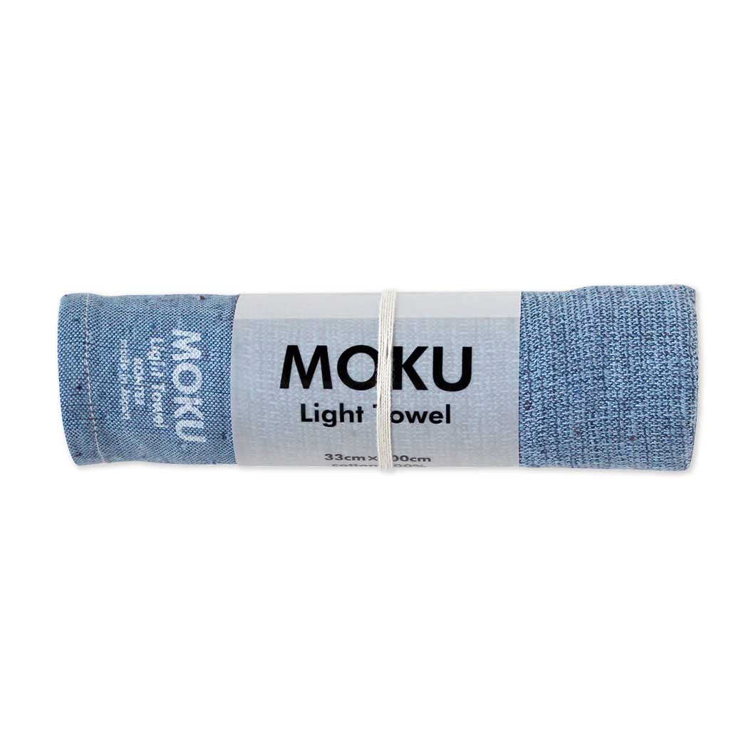 MOKU タオル Mサイズ ブルー