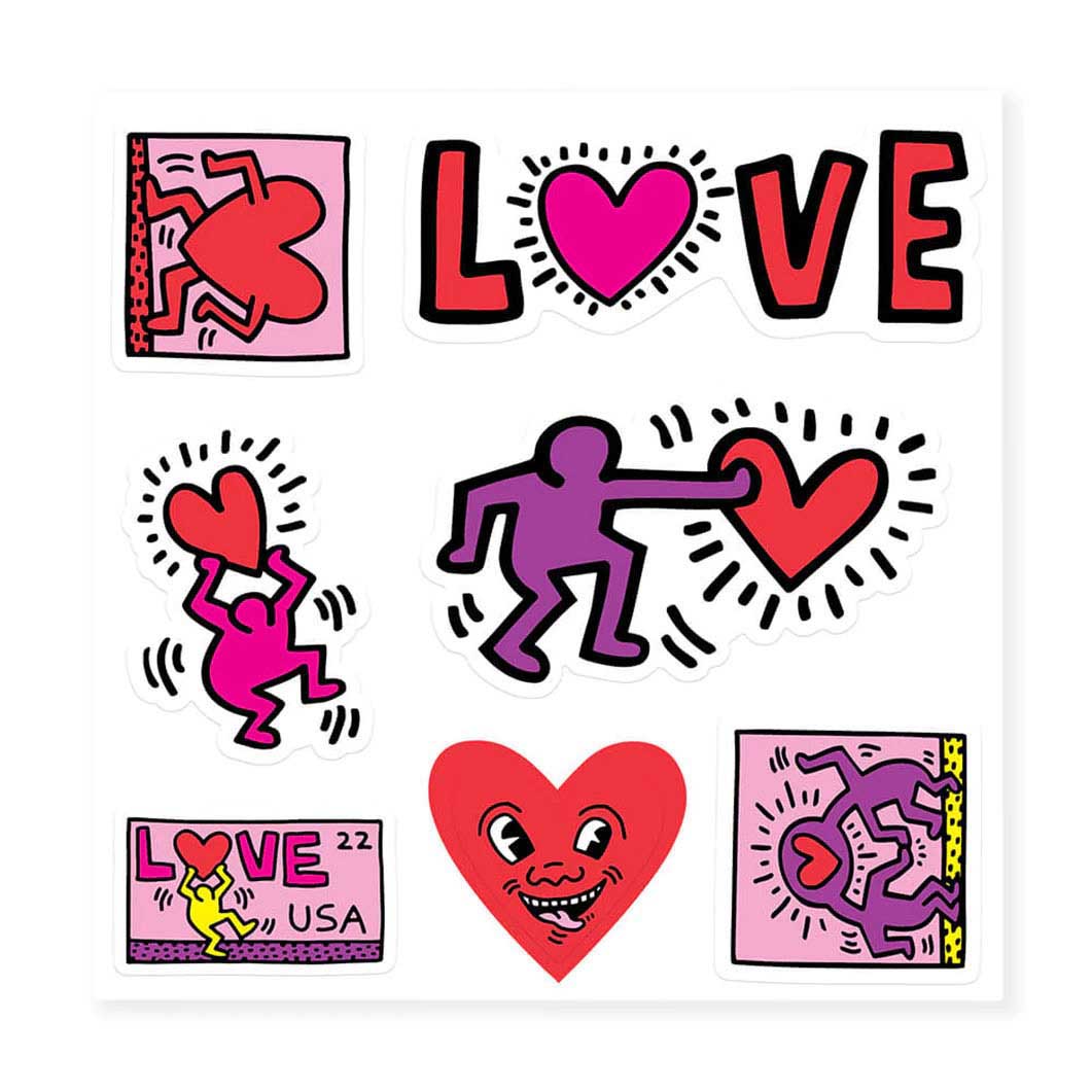 額縁Keith Haring  キースヘリング  ポスター、ポストカードセット