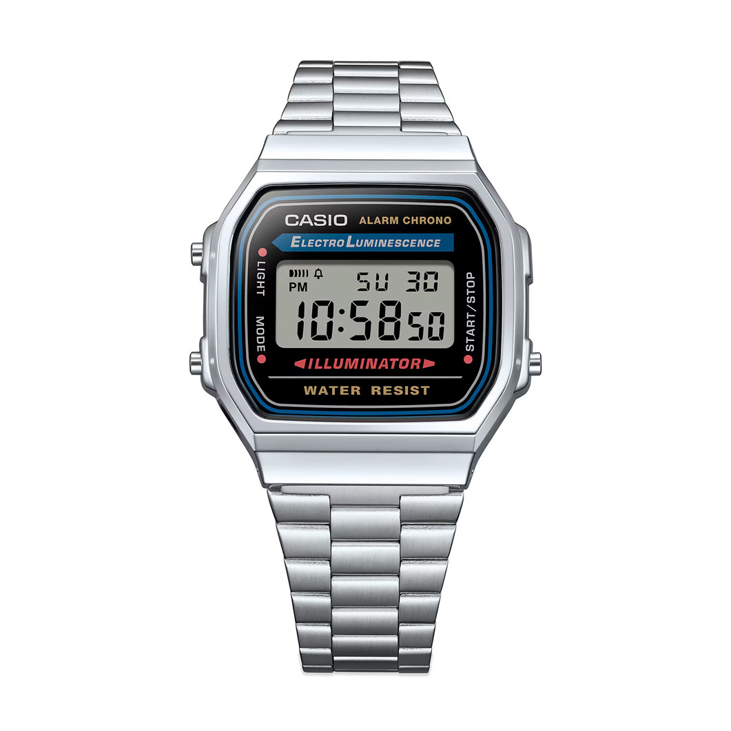 Casio �f�W�^���E�H�b�` �V���o�[
