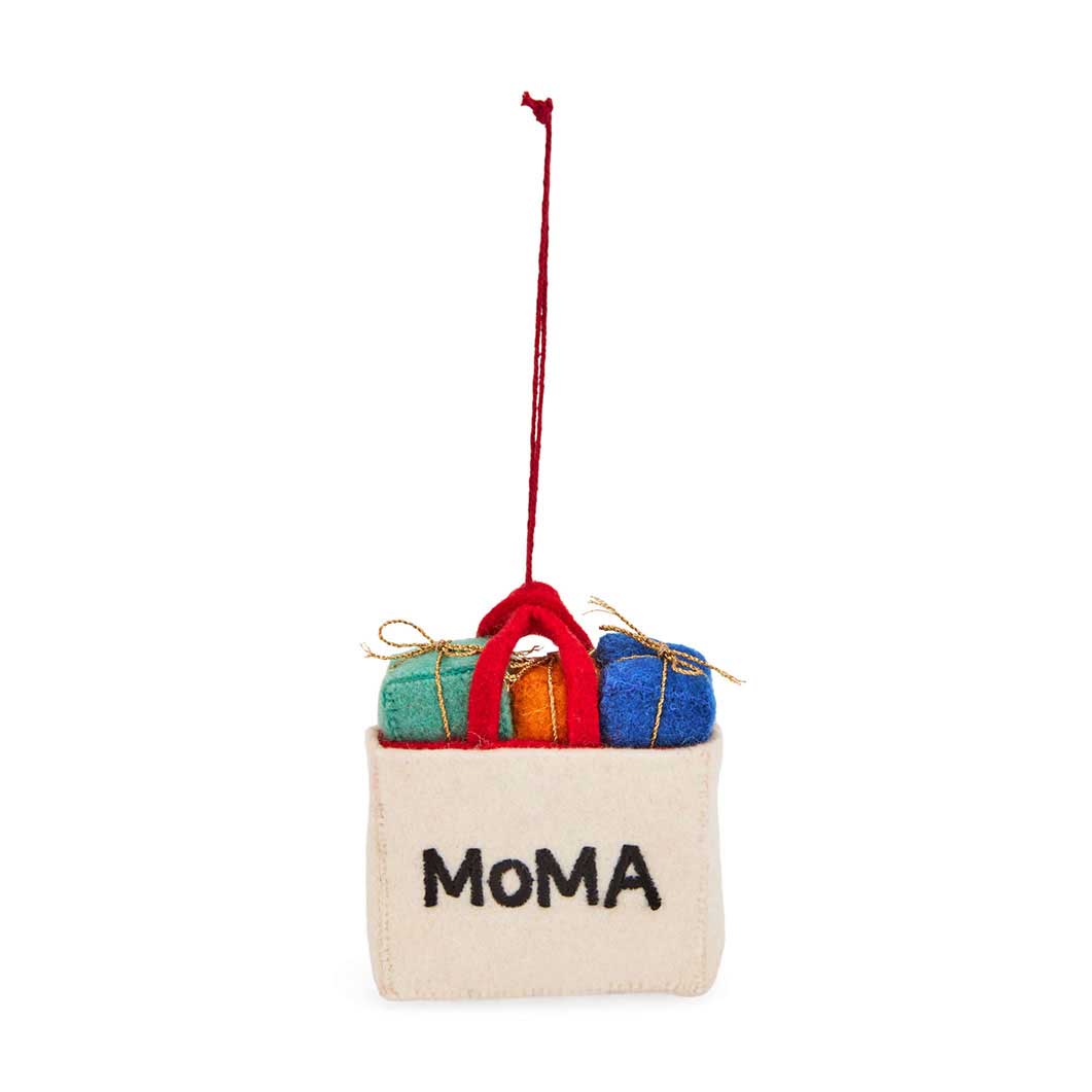 MoMA ショッピングバッグ フェルトオーナメント/MoMA STORE//フェルト