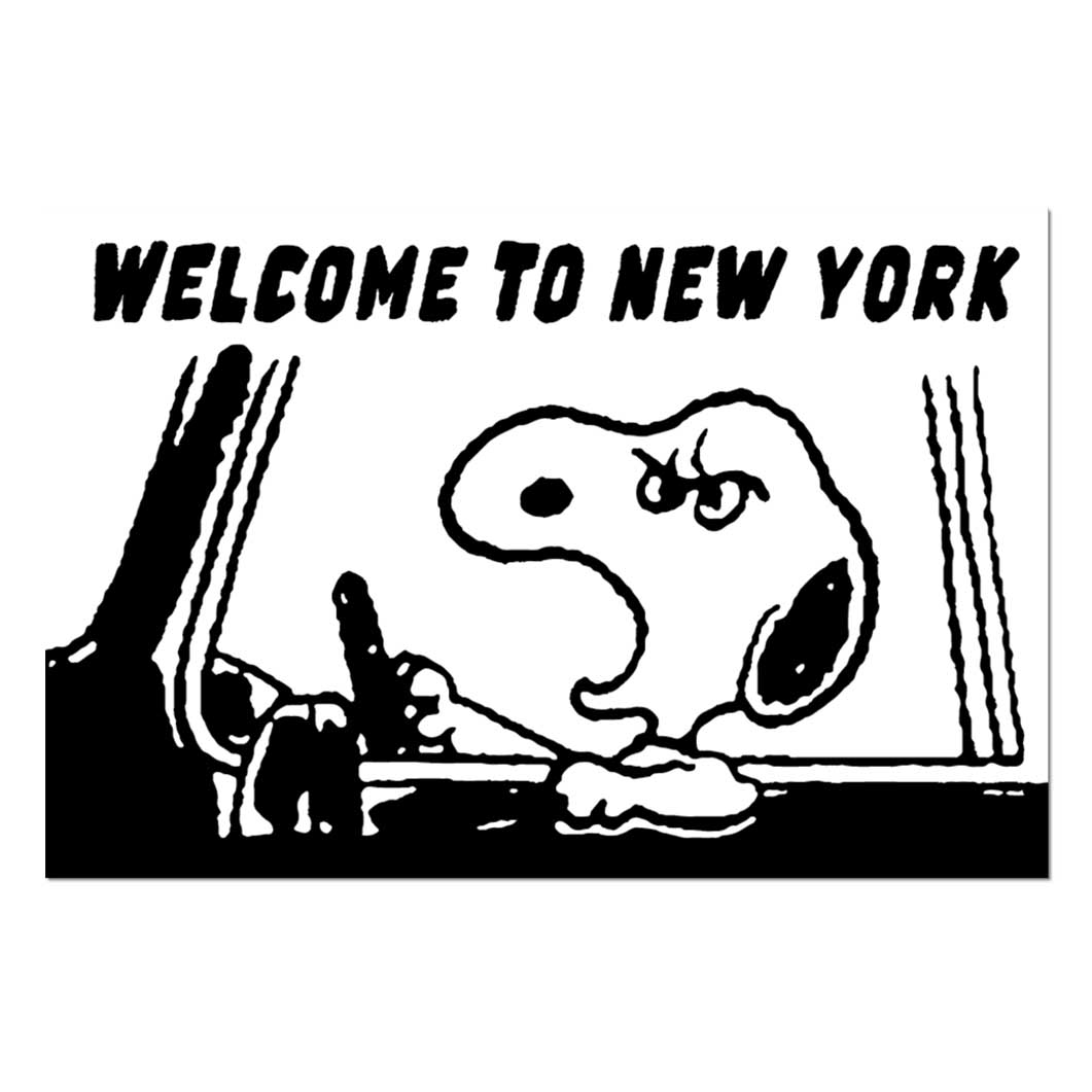 �X�k�[�s�[ �X�e�b�J�[ Welcome to New York