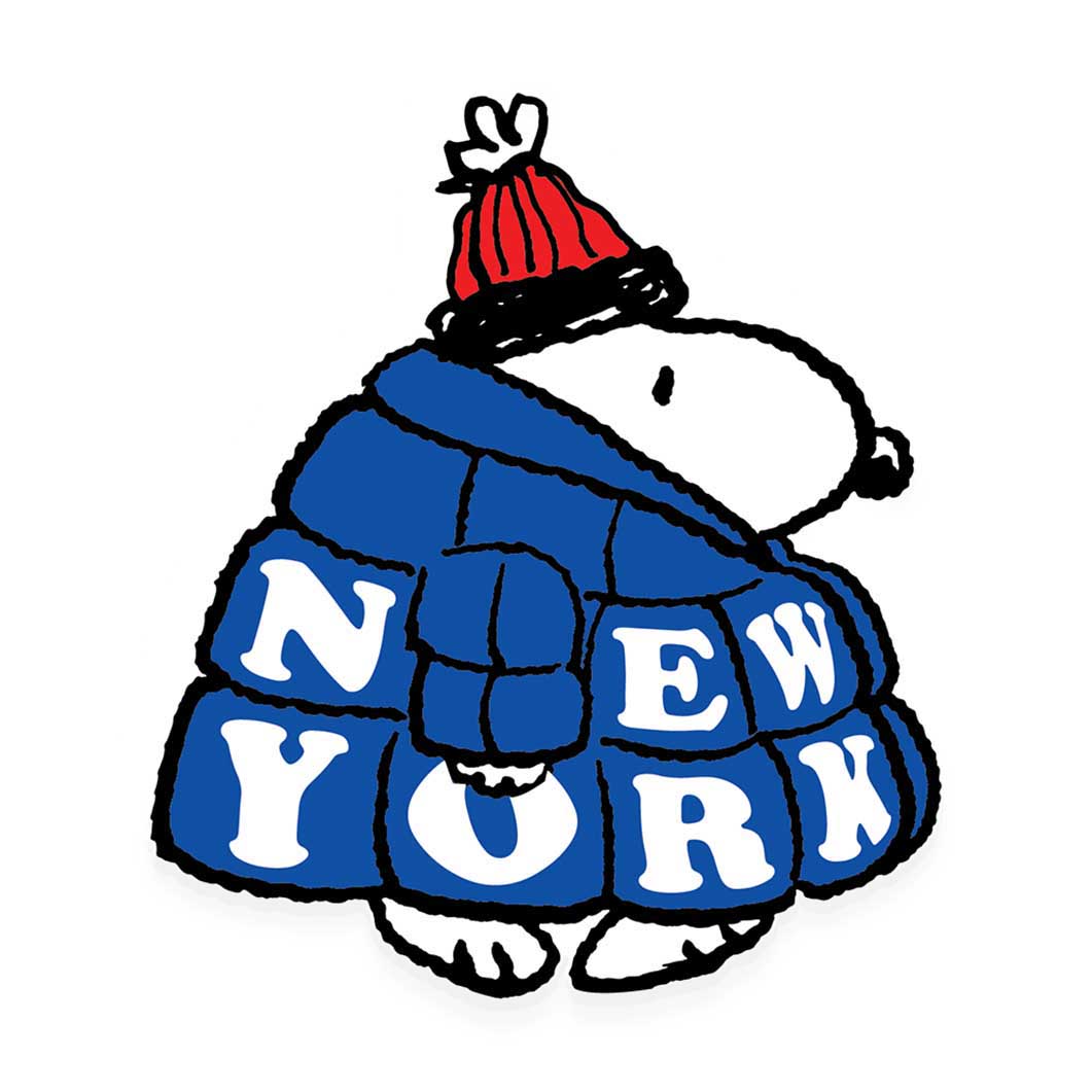 �X�k�[�s�[ �X�e�b�J�[ Snoopy NY Puffer Coat