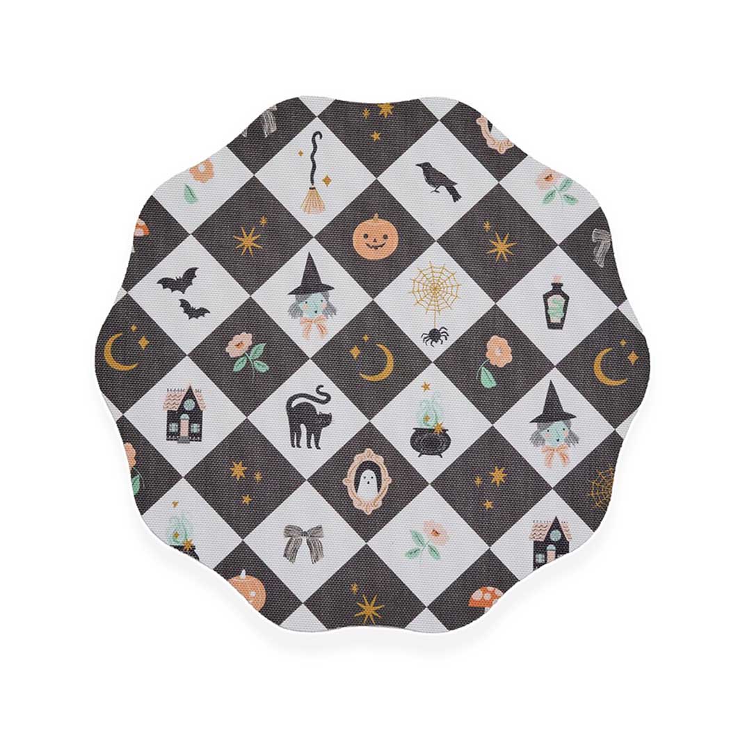 Meri Meri x Chilewich �v���[�X�}�b�g Patchwork Halloween