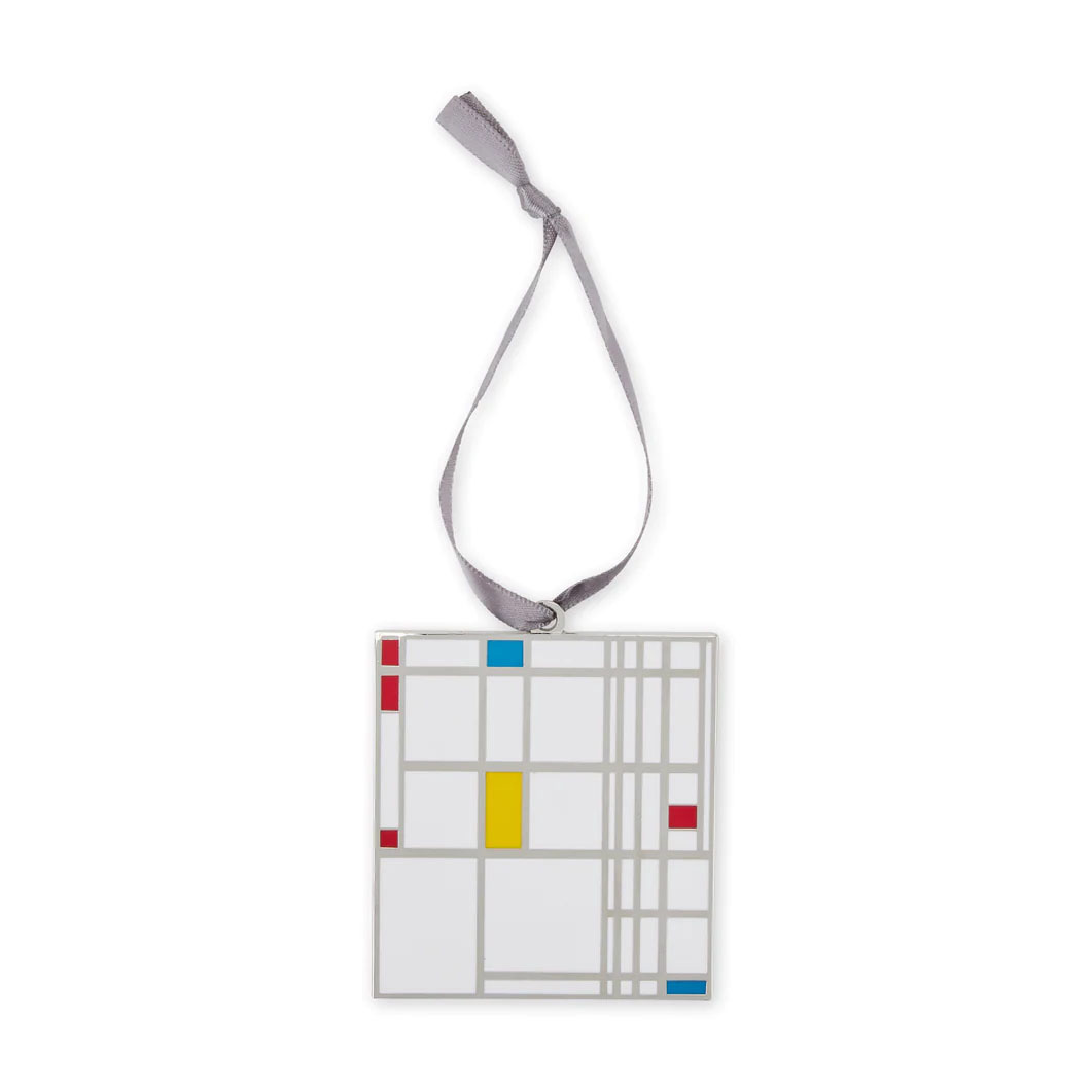 MoMA エナメル オーナメント Piet Mondrian