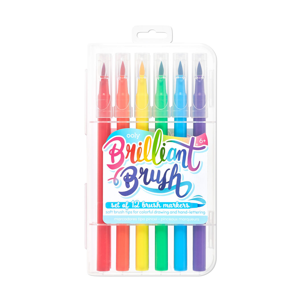  Brilliant Brush マーカー 12本セット