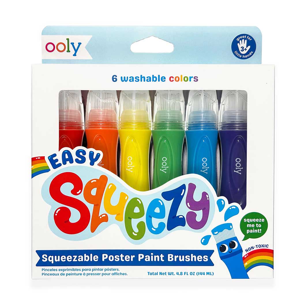 Easy Squeezy �X�N�C�[�U�u�� �|�X�^�[�y�C���g�u���V 6�{�Z�b�g