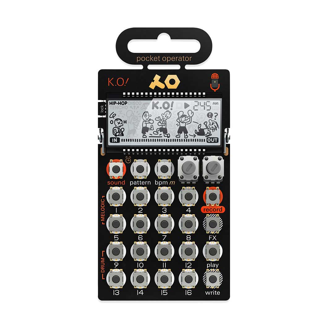 ＜MoMA＞ ポケット シンセサイザー PO-33 K.O!