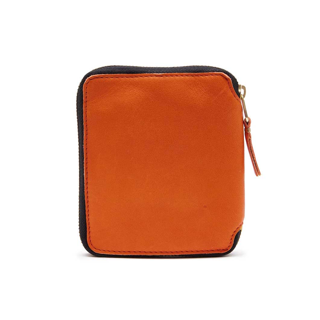 COMME des GARCONS ��܂� ZIP�E�H���b�g Washed �o�[���g�I�����W