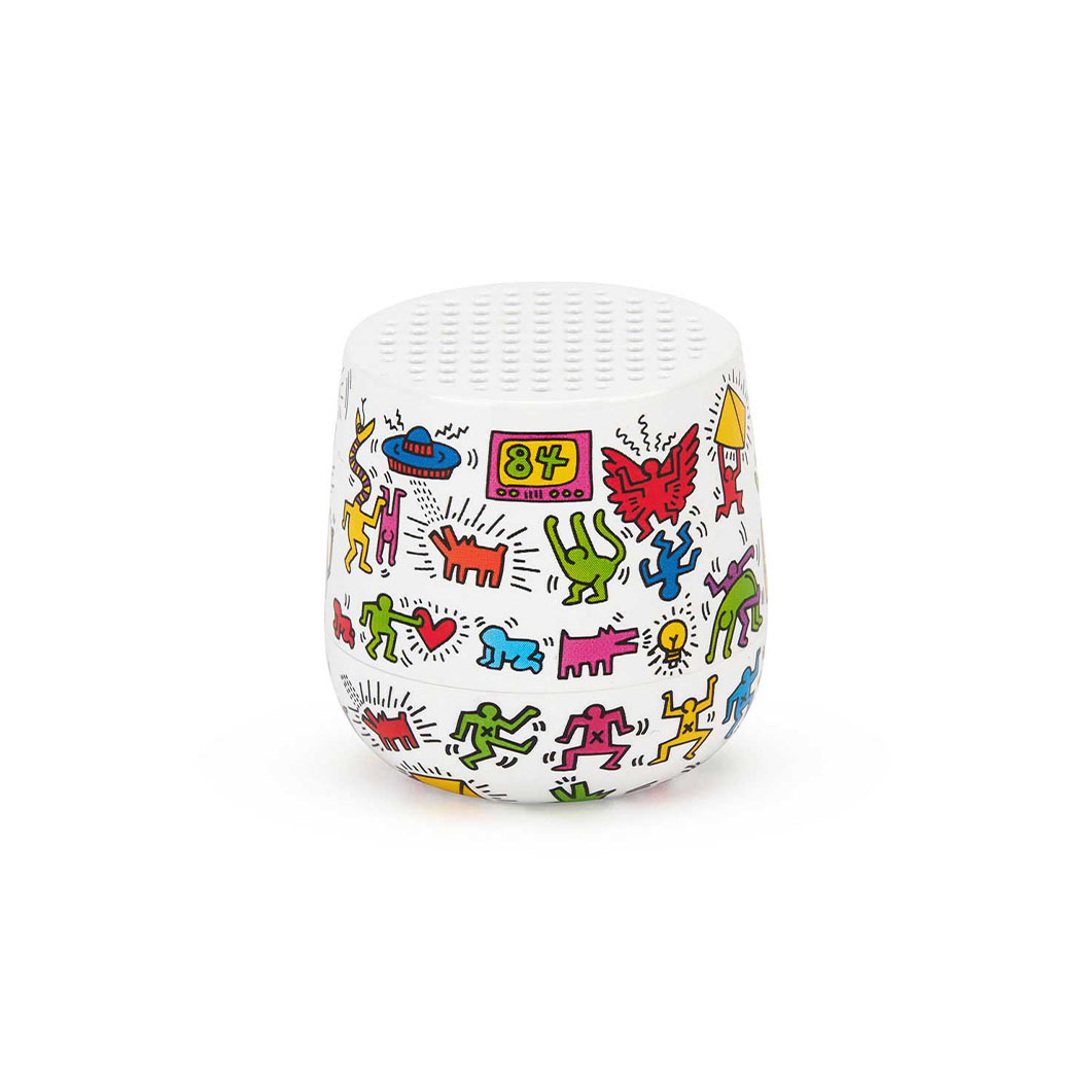 Lexon Mino�{ ���C�����X�X�s�[�J�[ Keith Haring Happy �z���C�g