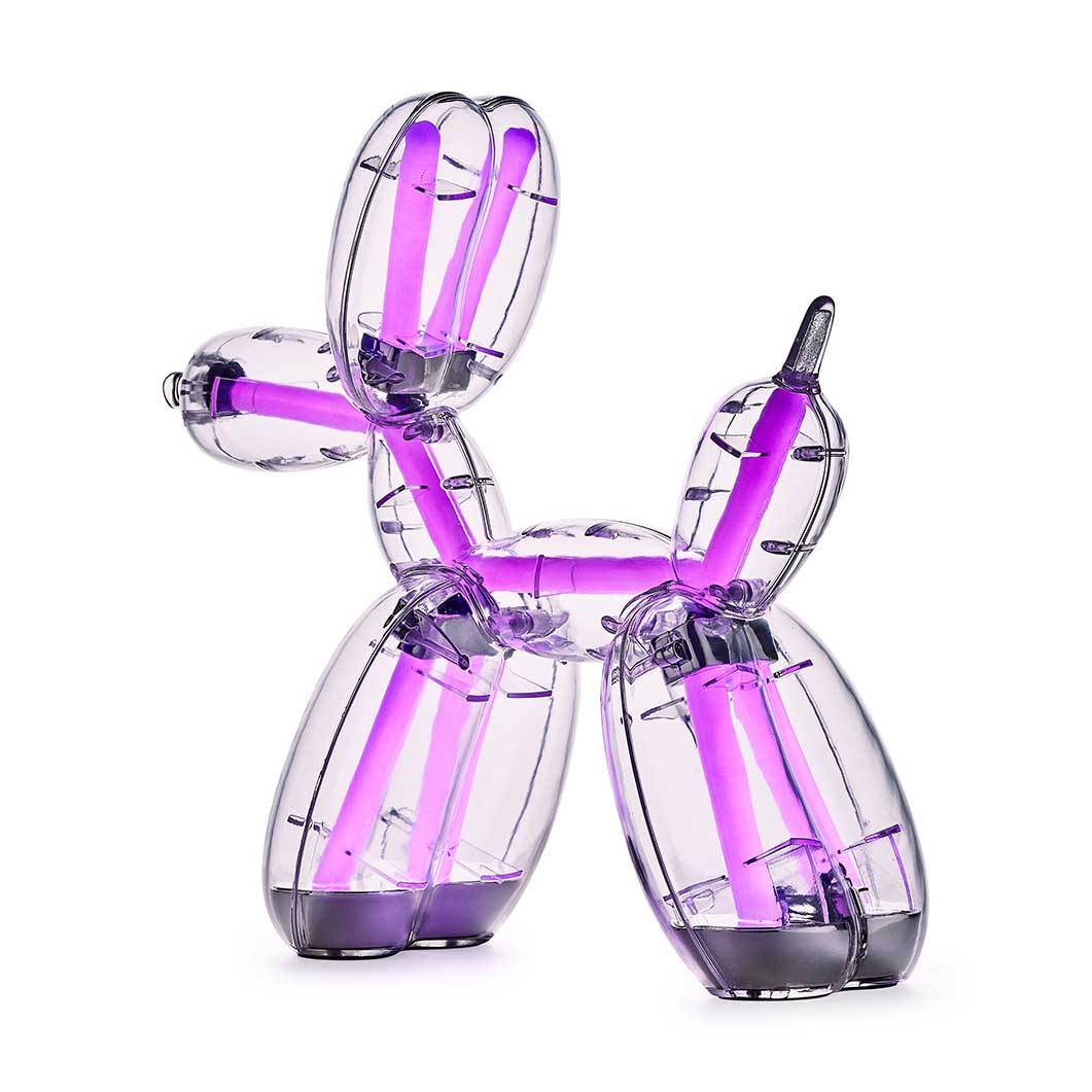 Jeff Koons Balloon Dog �|�[�^�u�� LED�����v