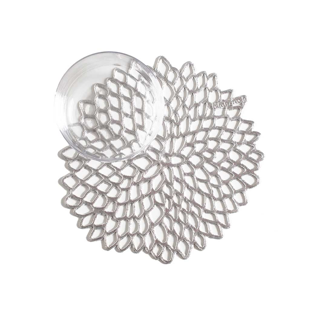 Chilewich Dahlia �R�[�X�^�[ �V���o�[