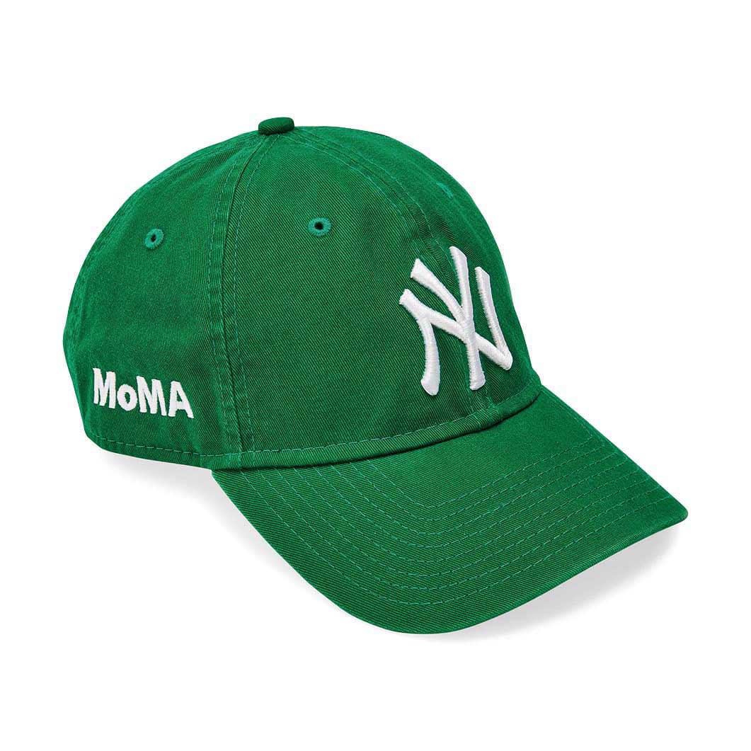 【新品・未使用】NY ヤンキースキャップ グリーン MoMA Edition