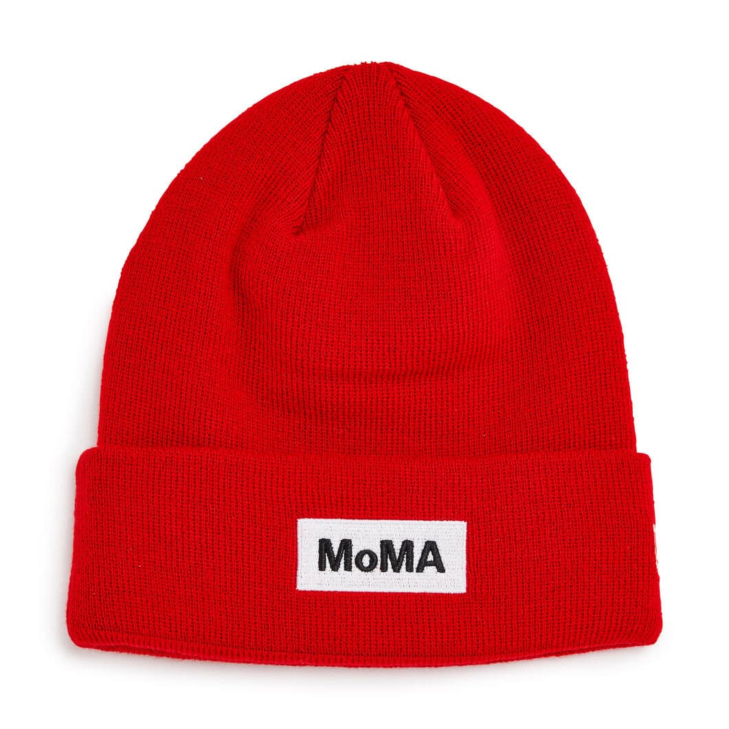 MoMA BEANIE レッド(レッド)：ファッション