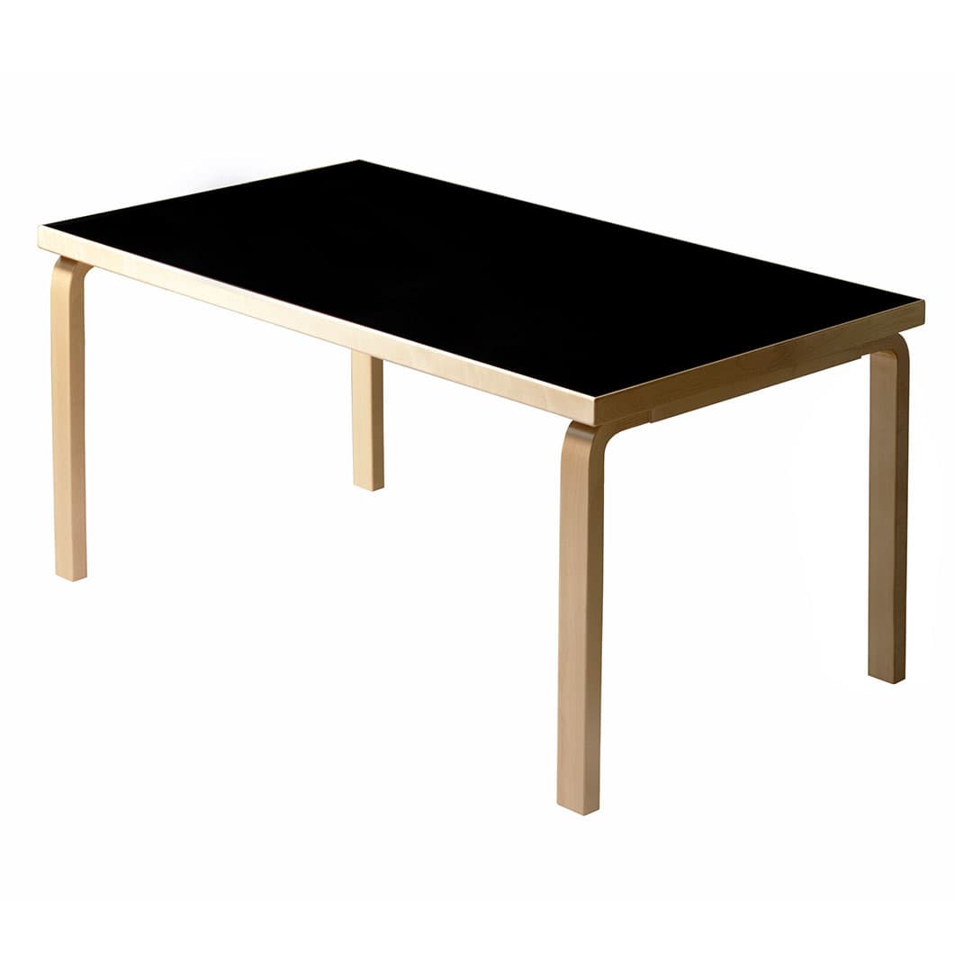 ＜MoMA＞ Artek テーブル 80A ブラック リノリウム