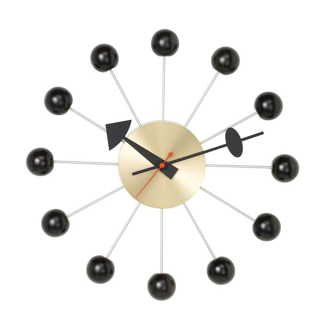 ＜MoMA＞ Eki Wall Clock Sapporo ブラック