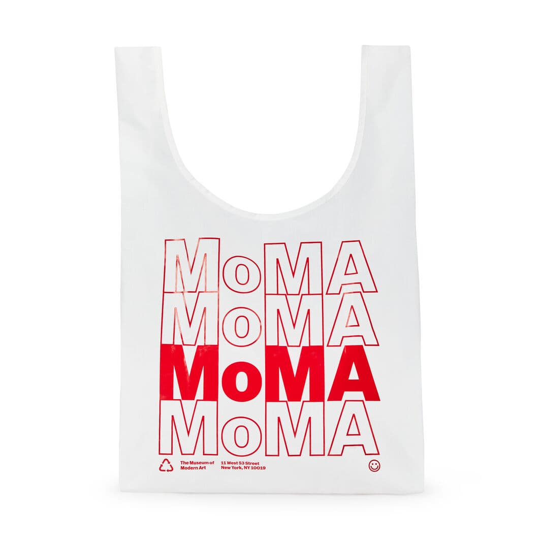 Baggu スタンダードバッグ MoMA ロゴ(＜MoMA＞ ロゴ)：ファッション