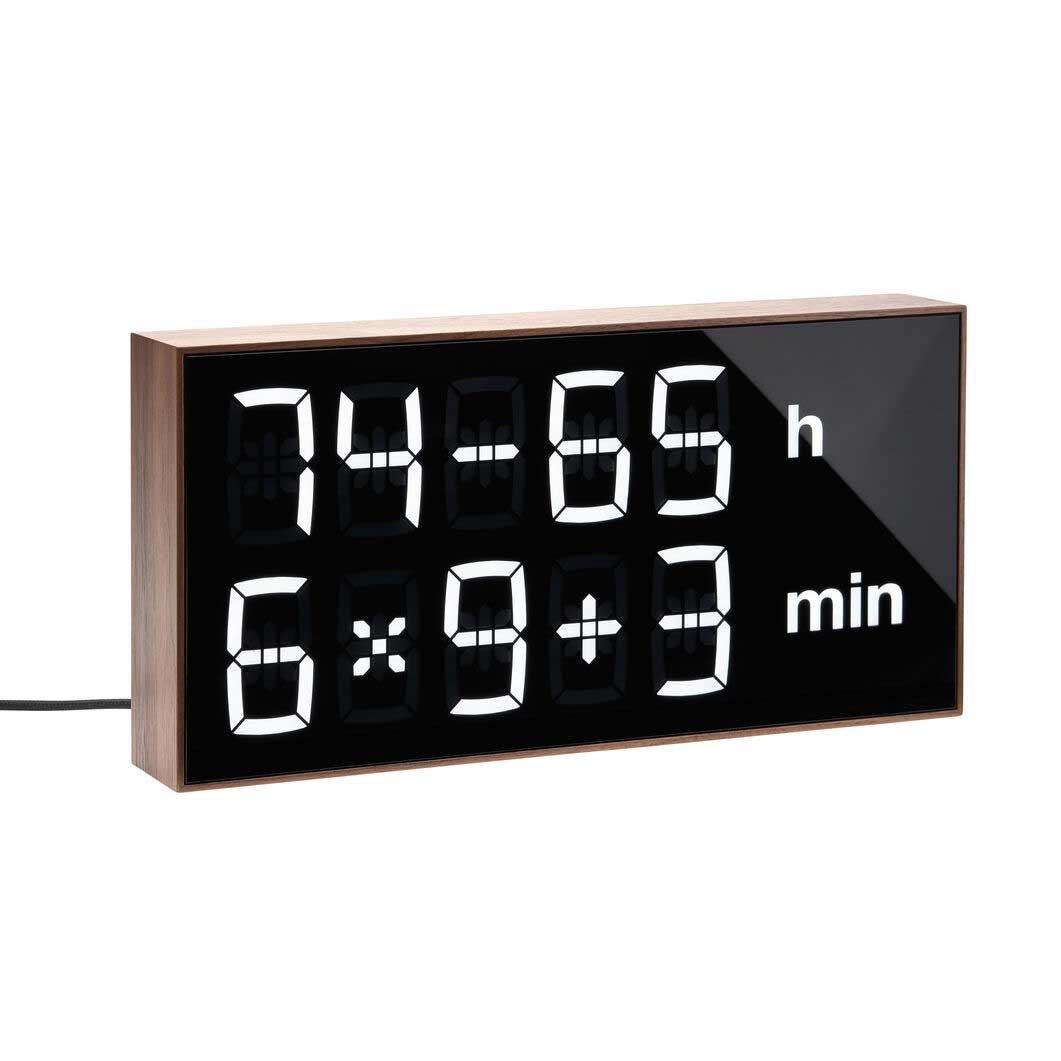 ＜MoMA＞ Eki Wall Clock Sapporo ブラック