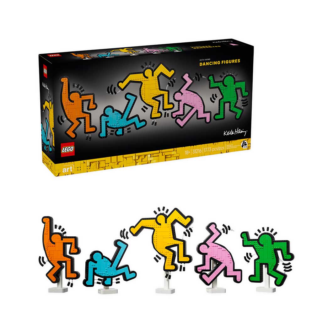 LEGO Keith Haring Dancing Figures