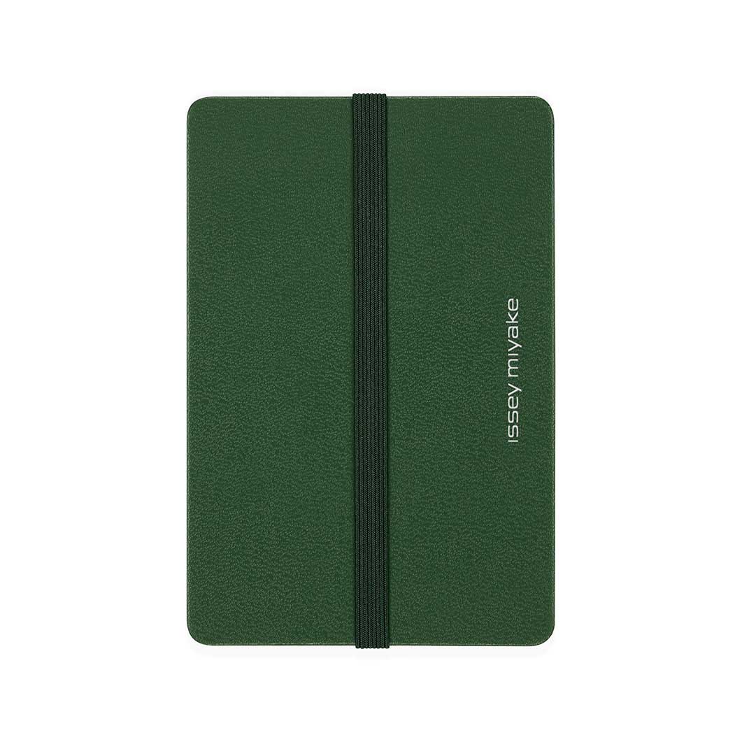 Issey Miyake Moleskine �m�[�g �J�[�h�P�[�X �O���[��