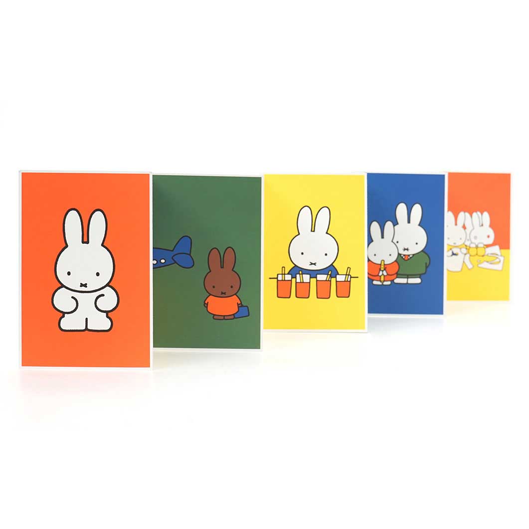  ミッフィー ポストカードセット Miffy and Friends