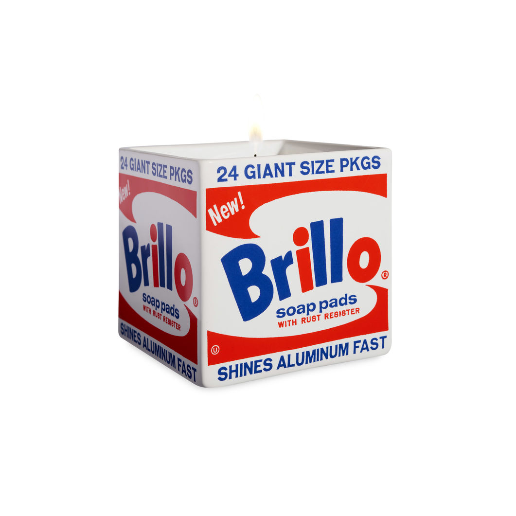 ウォーホル:スクエア キャンドル Brillo