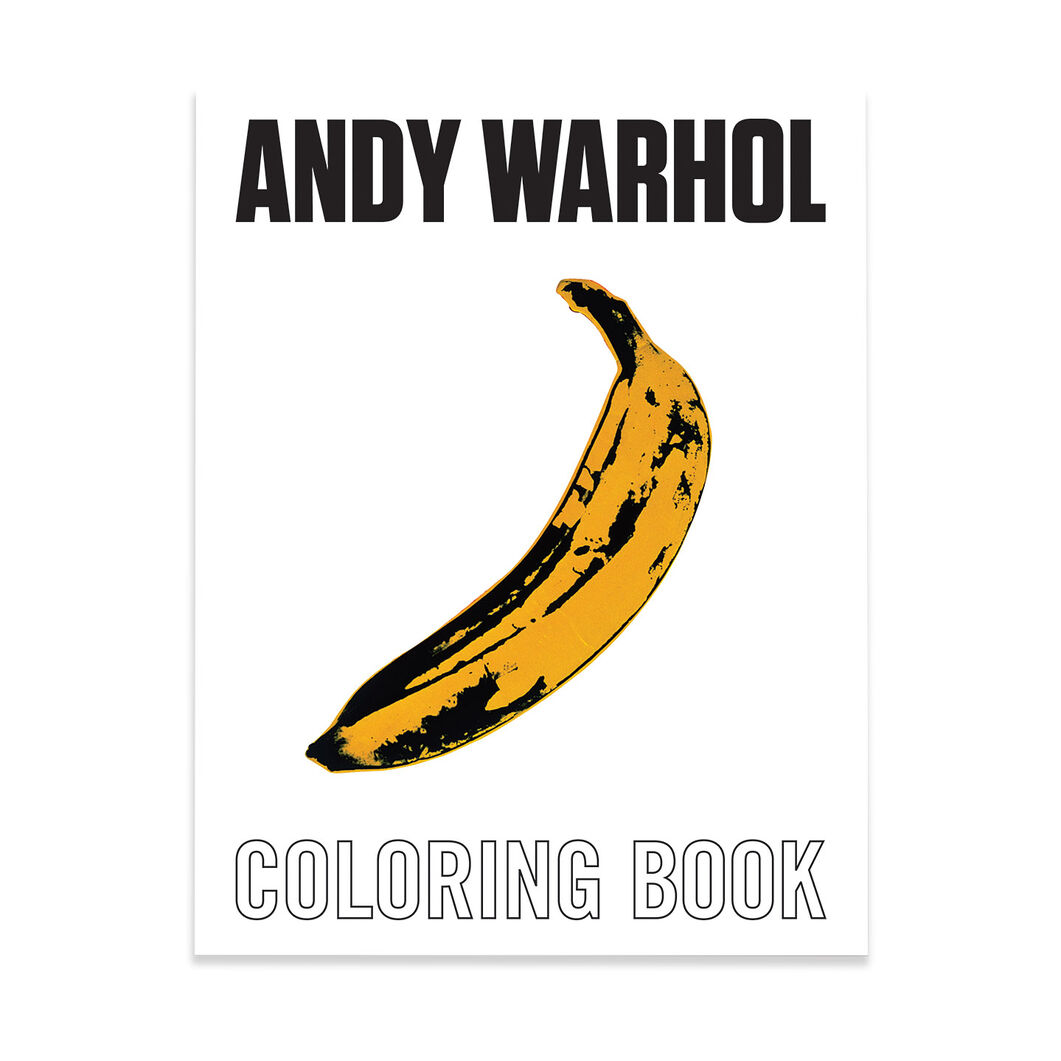  Andy Warhol カラーリング ブック