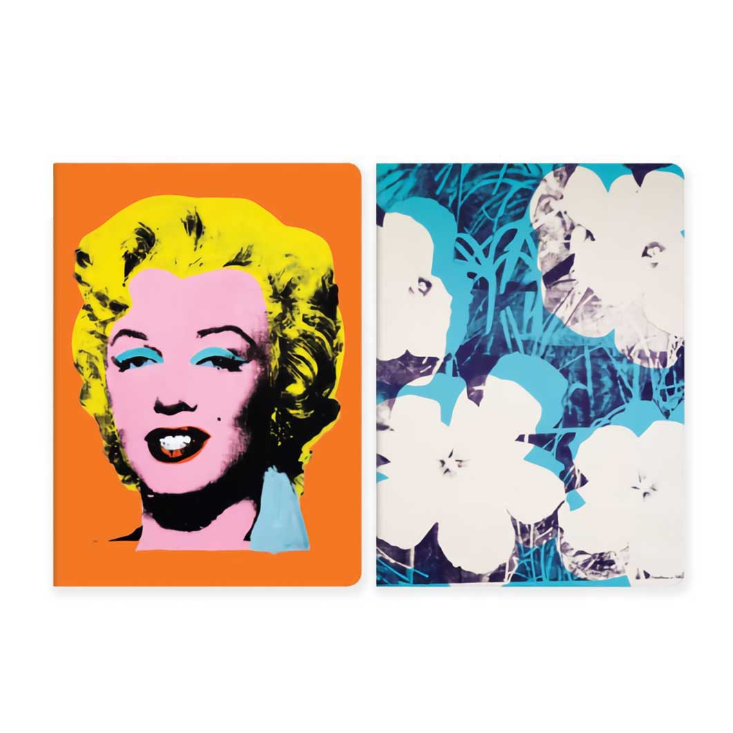 ＜MoMA＞ ウォーホル:Marilyn ノートブック 2個セット画像