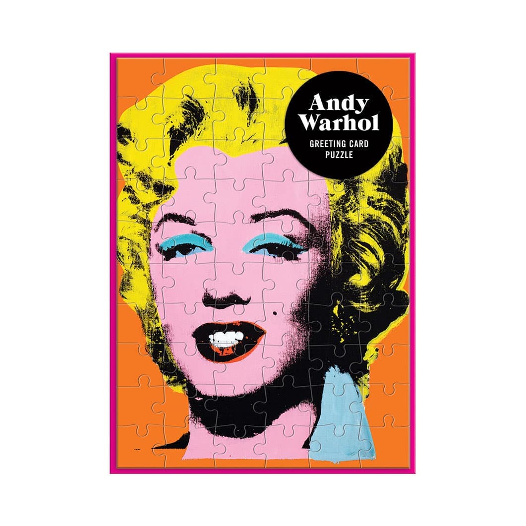 パズルカード ウォーホル Marilyn