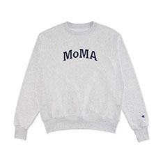 Champion �N���[�l�b�N�X�E�F�b�g�V���c MoMA Edition �V���o�[�O���[ L