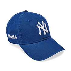 NY ヤンキースキャップ ブライトロイヤルブルー MoMA Edition