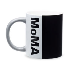 MoMA ロゴ マグカップ ブラック／グレー