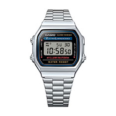 Casio �f�W�^���E�H�b�` �V���o�[