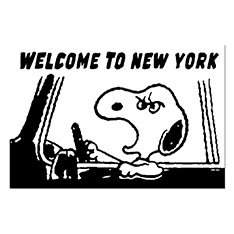�X�k�[�s�[ �X�e�b�J�[ Welcome to New York