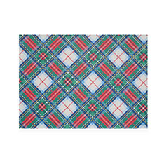 Meri Meri x Chilewich �v���[�X�}�b�g Tartan Rectangle