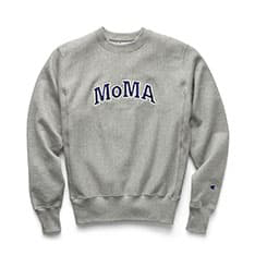 Champion �N���[�l�b�N�X�E�F�b�g�V���c MoMA Edition �O���[ L