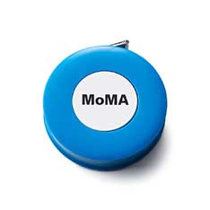MoMA ロゴ テープメジャー ブルー