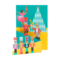 MoMA クリスマスカード2023 ナッツクラッカー ホリデー（8枚セット）