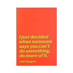 MoMA Artist Quote m[gubN Faith Ringgold