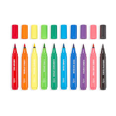 ビッグ ブライト 筆ペン 10色セット
