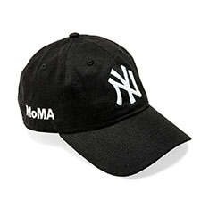 NY ヤンキースキャップ ブラック MoMA Edition