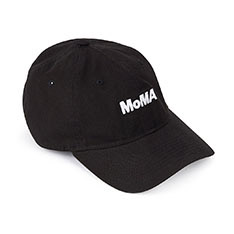 MoMA Logo キャップ ブラック