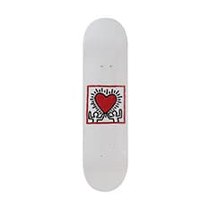 キース・へリング：Untitled （Heart） スケートボード
